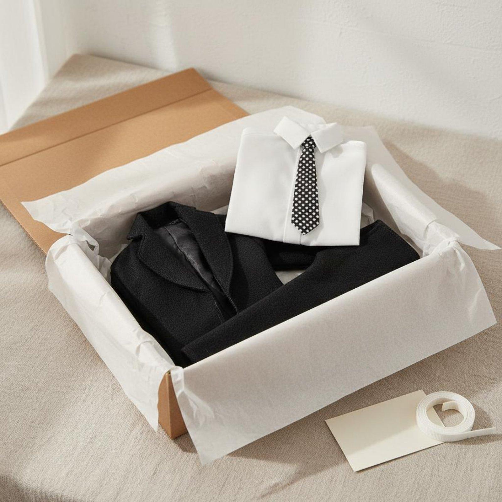 Men Formal Wear Clothes - Męski strój dla lalki, garnitur, smoking,