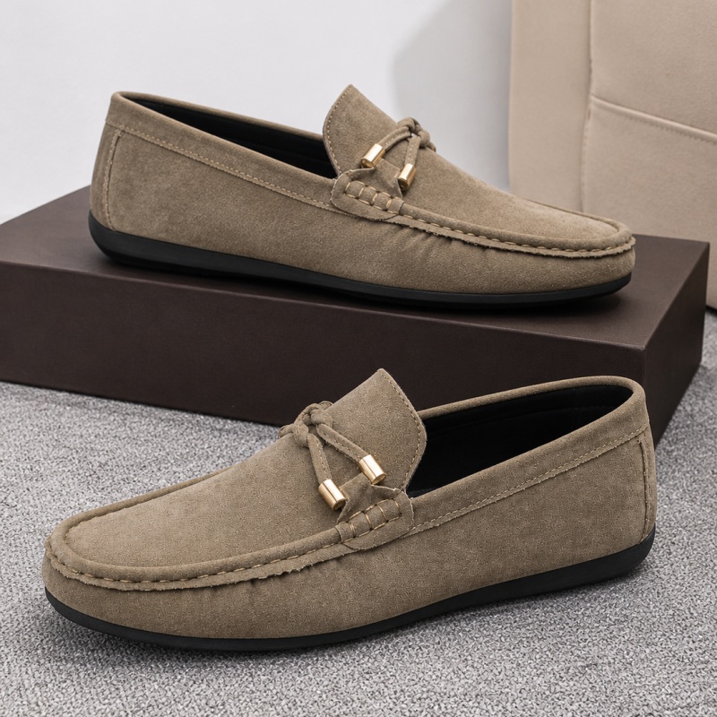 Formal Men Daily Wear Footwear - Proste męskie buty biznesowe, eleganckie skórzane