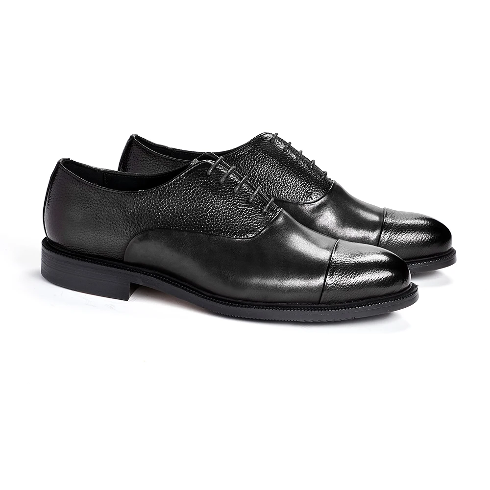 Men'S Formal Wear Accessories - Męskie włoskie ręcznie robione buty Oxford