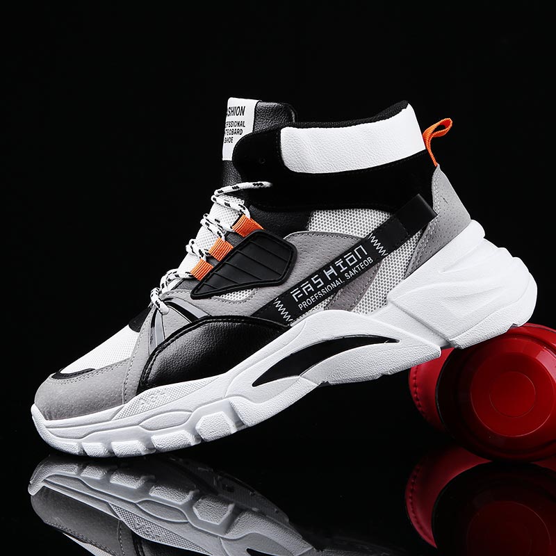 Unique Men'S Formal Wear - Hightop letnie męskie buty sportowe męskie