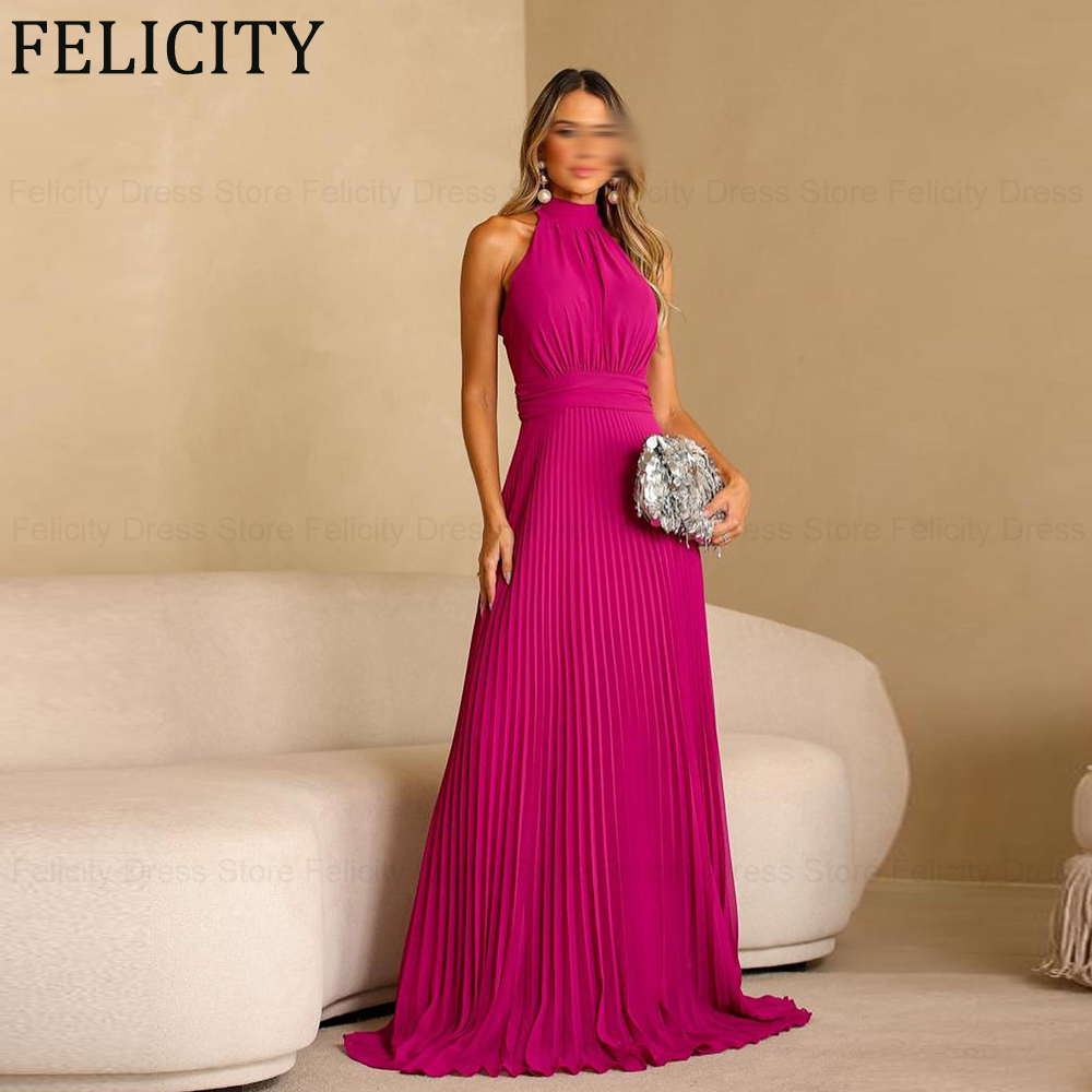 Men'S Formal Wear For Wedding Guest - FELICITY Szyfonowe Eleganckie Sukienki dla Matki