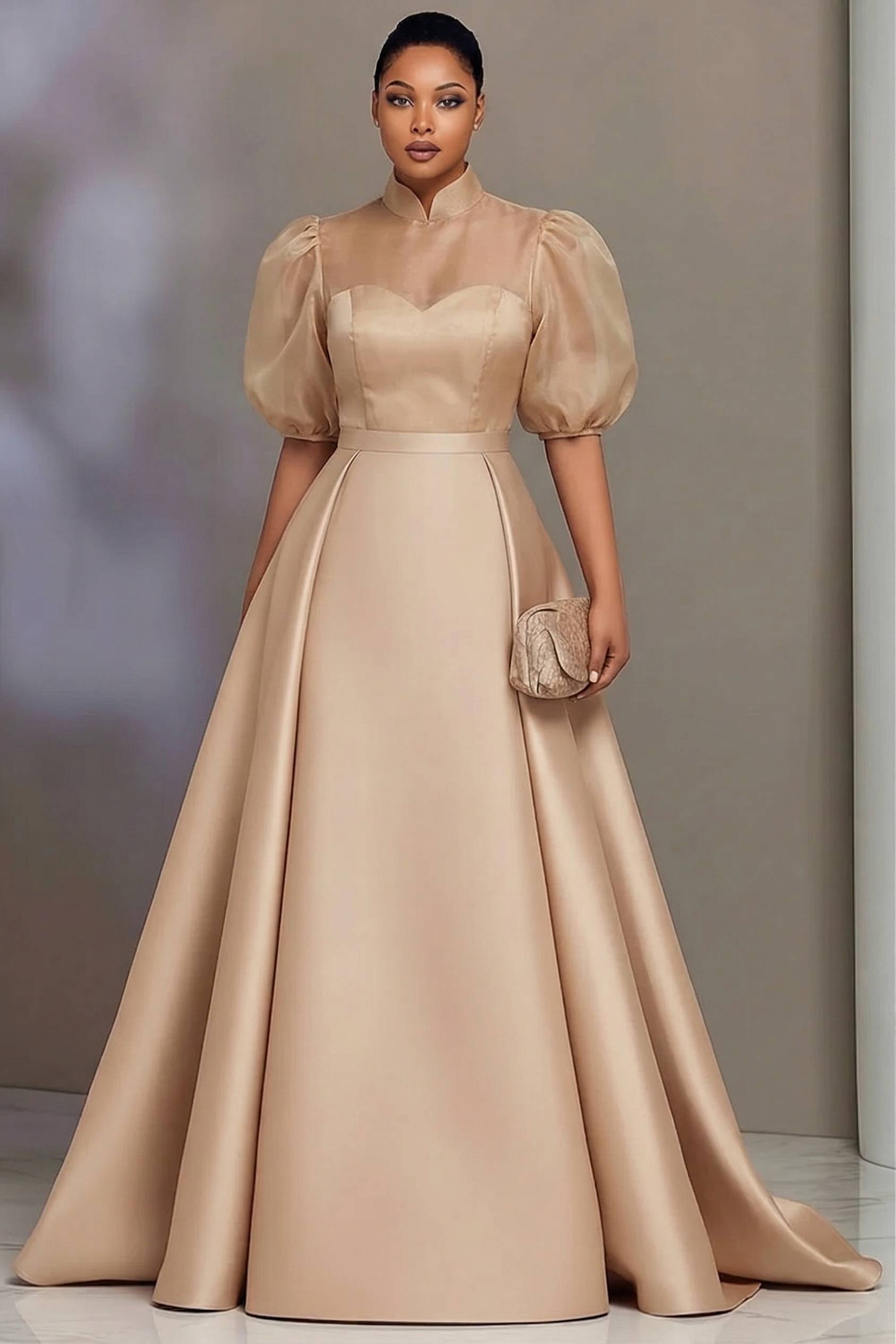 Men'S Formal Wear For Wedding Guest - Eleganckie satynowe sukienki na studniówkę plus