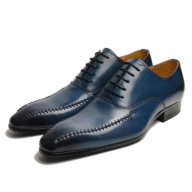High End Men'S Formal Wear - Luksusowe męskie buty wizytowe z prawdziwej