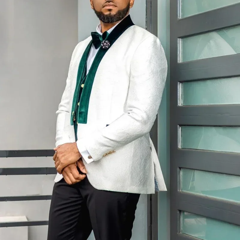 Afrykańskie garnitury ślubne d – Men Formal Wear Clothes recenzja i cena