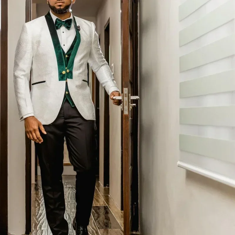 Afrykańskie garnitury ślubne d – Men Formal Wear Clothes recenzja i cena