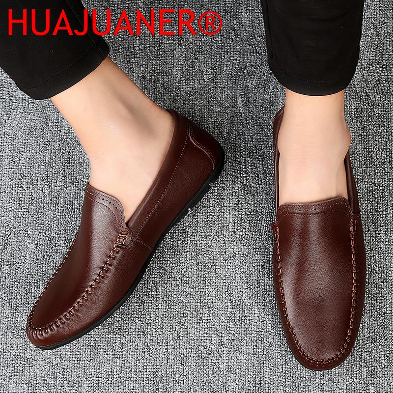 Męskie skórzane stroje wizytow – Formal Men Daily Wear Footwear recenzja i cena