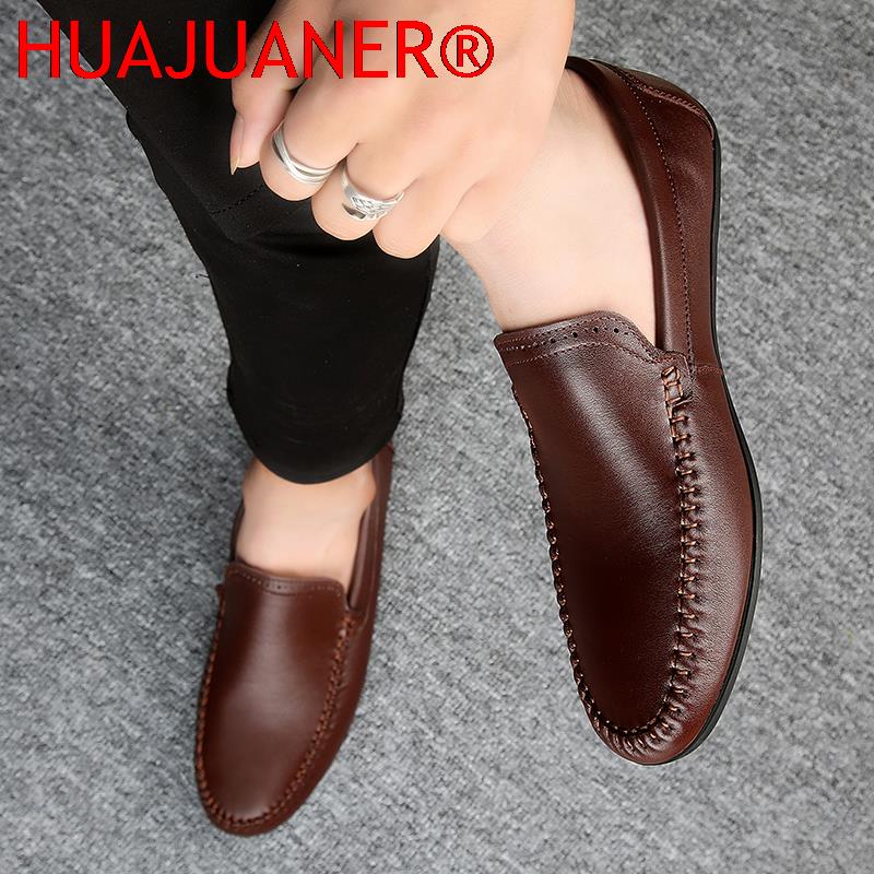 Męskie skórzane stroje wizytow – Formal Men Daily Wear Footwear recenzja i cena