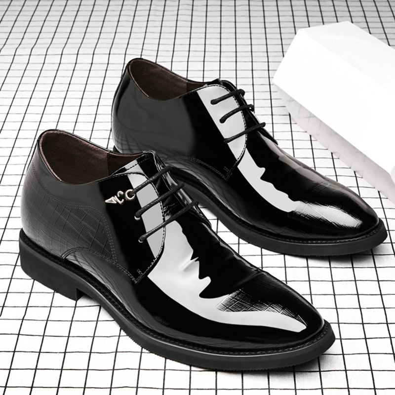3/6/8 Cm buty na koturnie mężc – Men'S Formal Wear Accessories recenzja i cena