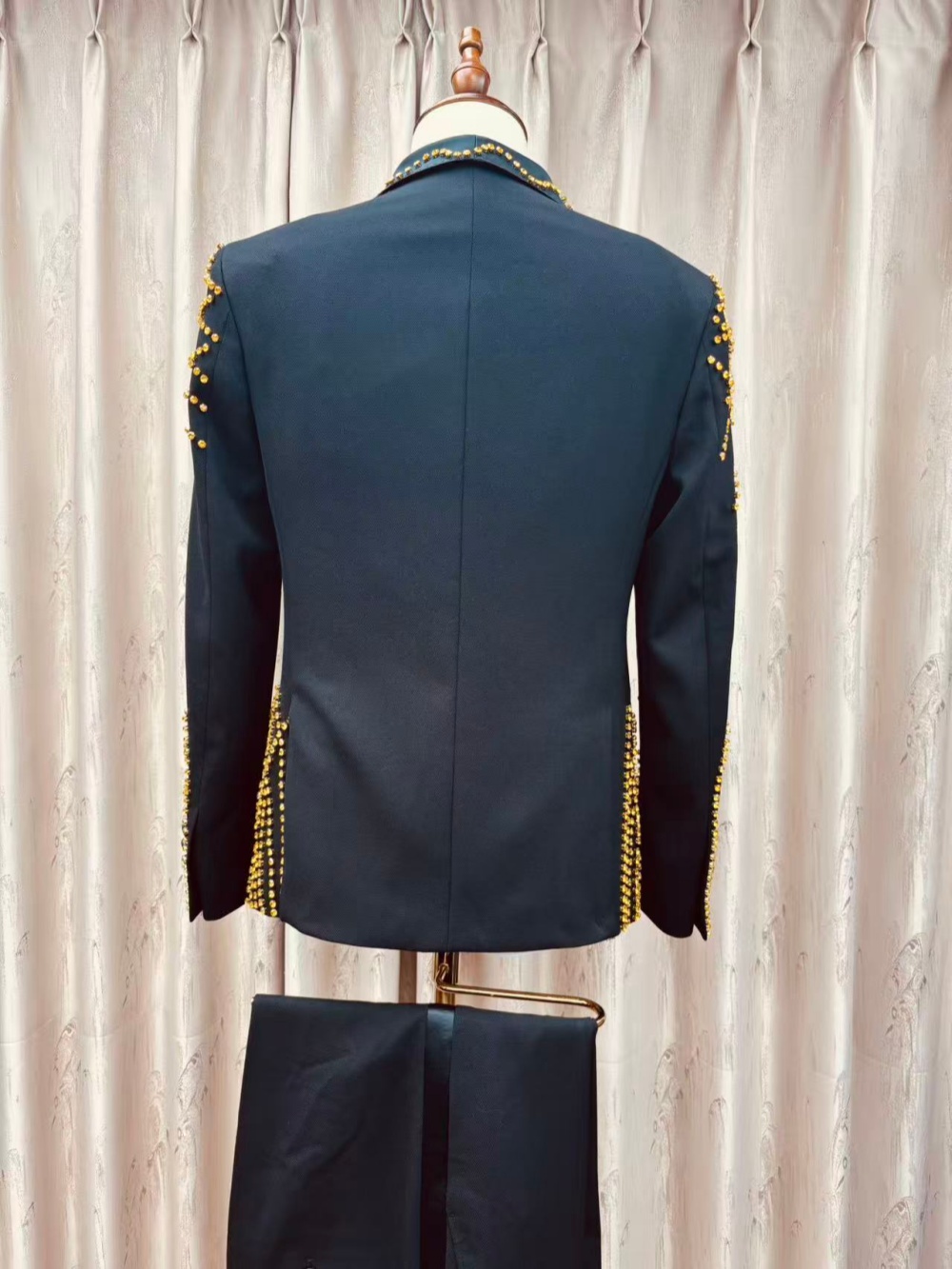 Elegancki męski garnitur z kor – Men Formal Wear Clothes recenzja i cena
