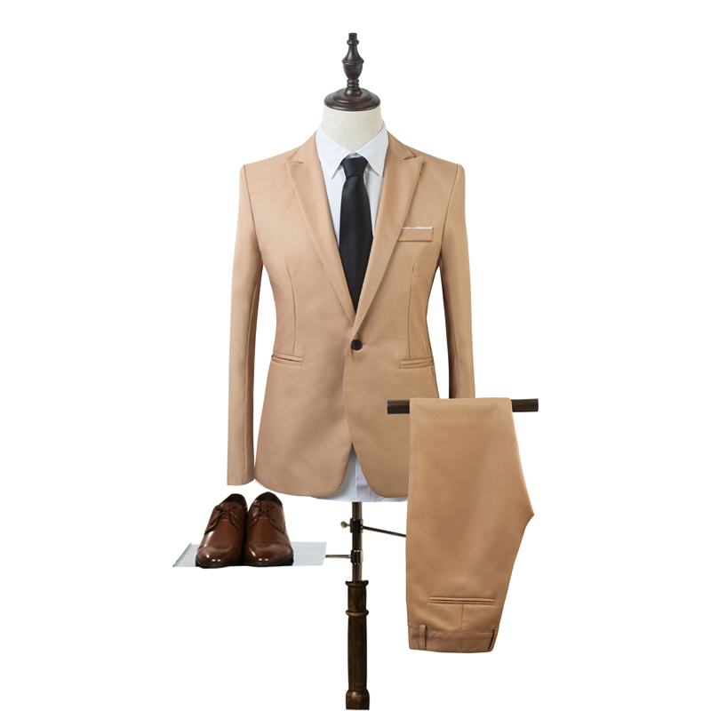 Męski garnitur biznesowy na we – Men Formal Wear Clothes recenzja i cena