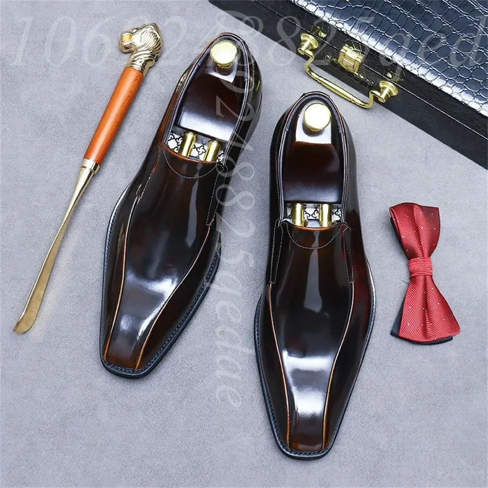 Męskie ręcznie robione sznurow – Formal Men Daily Wear Footwear recenzja i cena