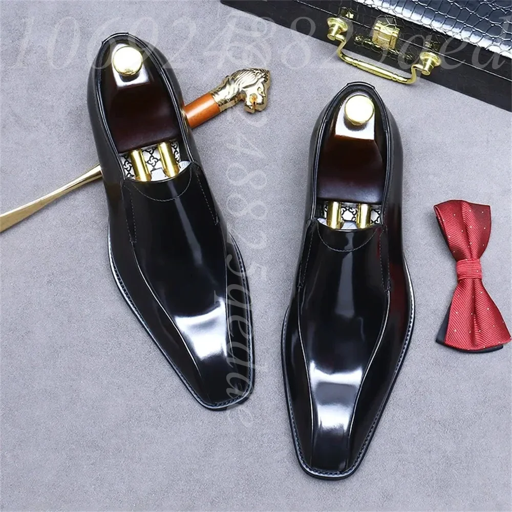 Męskie ręcznie robione sznurow – Formal Men Daily Wear Footwear recenzja i cena