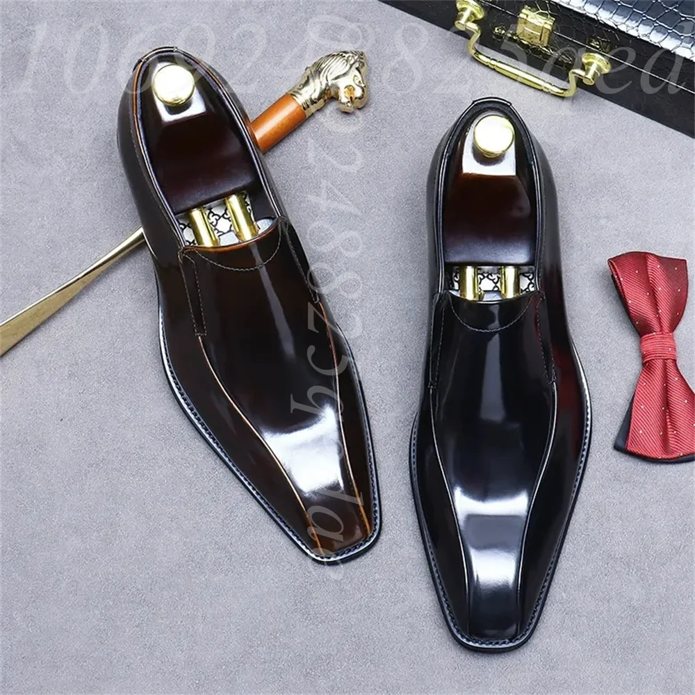 Męskie ręcznie robione sznurow – Formal Men Daily Wear Footwear recenzja i cena