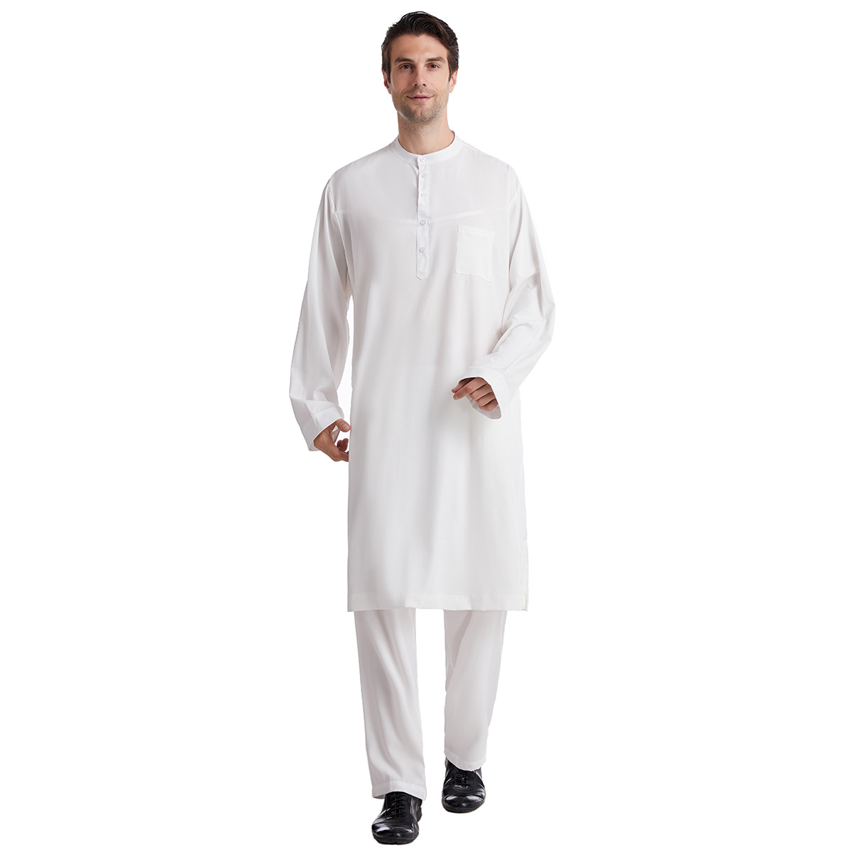 Muzułmanki Jubba Thobe 2-Pice  – Men Formal Wear Dubai recenzja i cena