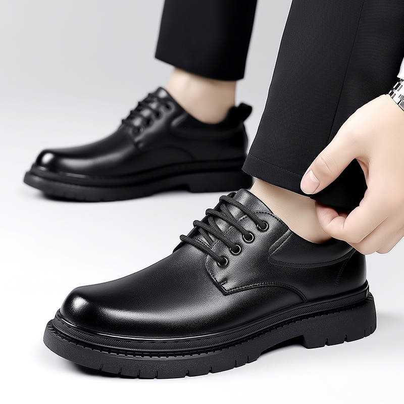 Eleganckie skórzane buty męski – Formal Men Daily Wear Footwear recenzja i cena