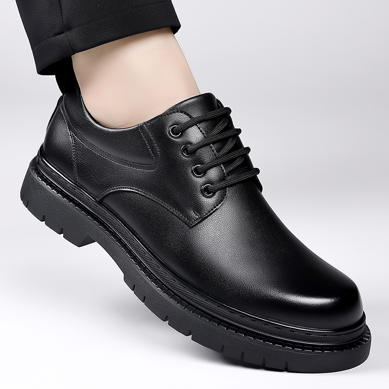 Eleganckie skórzane buty męski – Formal Men Daily Wear Footwear recenzja i cena