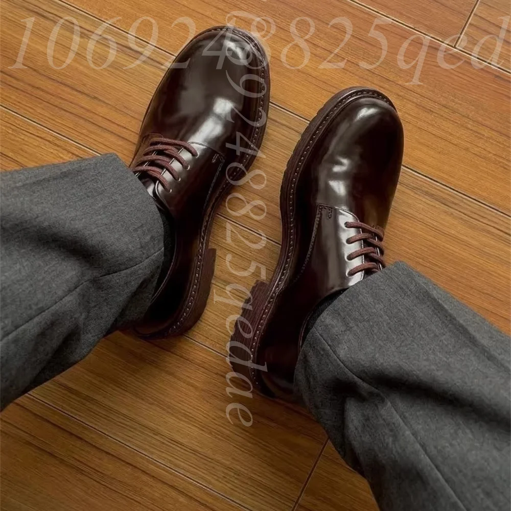 Męskie ręcznie robione sznurow – Formal Men Daily Wear Footwear recenzja i cena