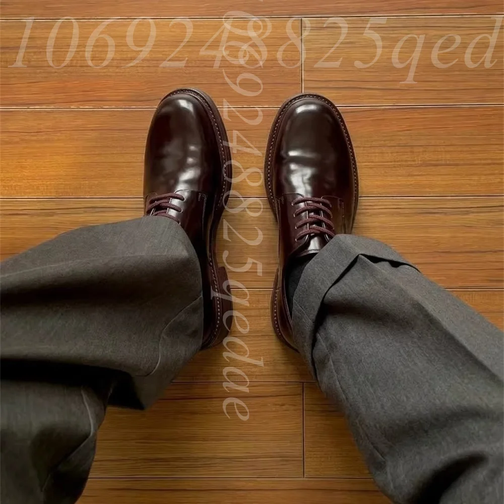 Męskie ręcznie robione sznurow – Formal Men Daily Wear Footwear recenzja i cena