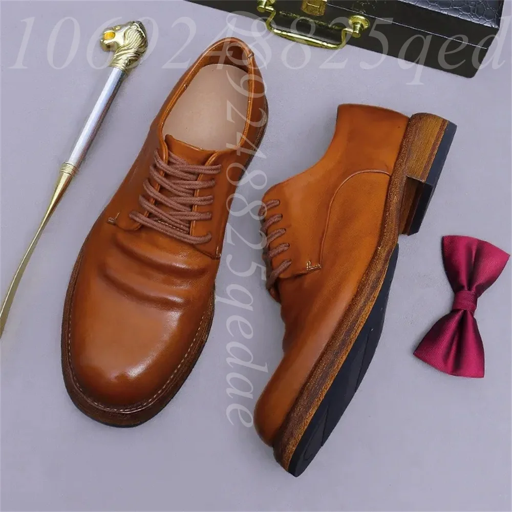Męskie ręcznie robione sznurow – Formal Men Daily Wear Footwear recenzja i cena