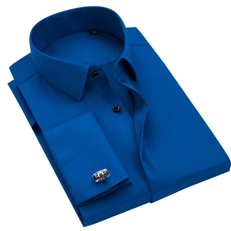 Męska koszula z francuskimi sp – High End Men'S Formal Wear recenzja i cena