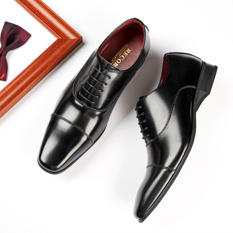Męskie buty wizytowe skórzane  – Men'S Formal Wear Accessories recenzja i cena