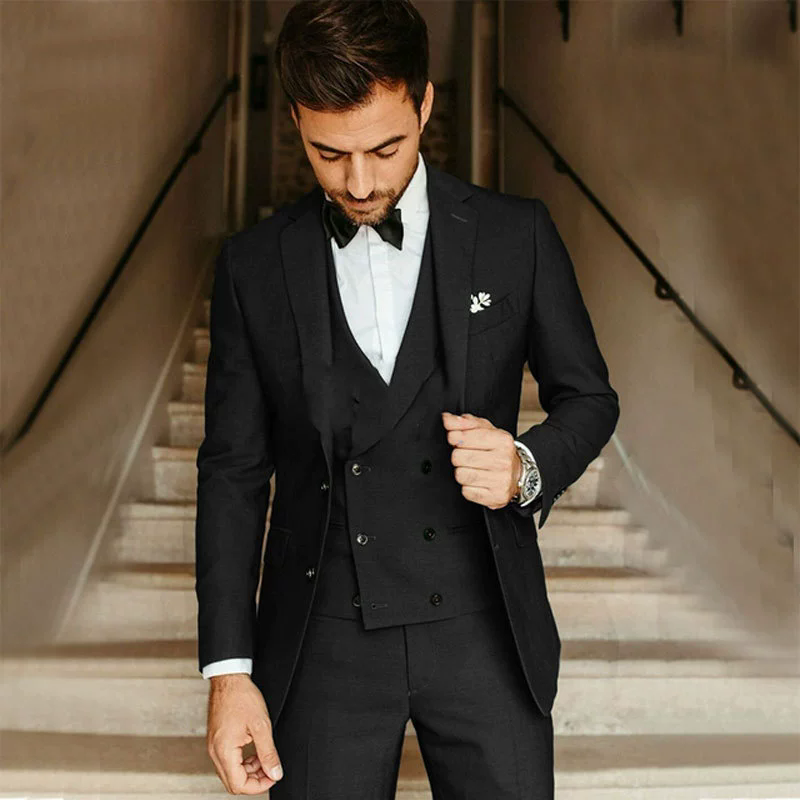 Męski garnitur slim fit, trzyc – High End Men'S Formal Wear recenzja i cena