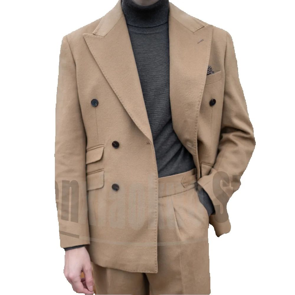 Męski dwurzędowy garnitur, for – Men Formal Wear 2025 recenzja i cena