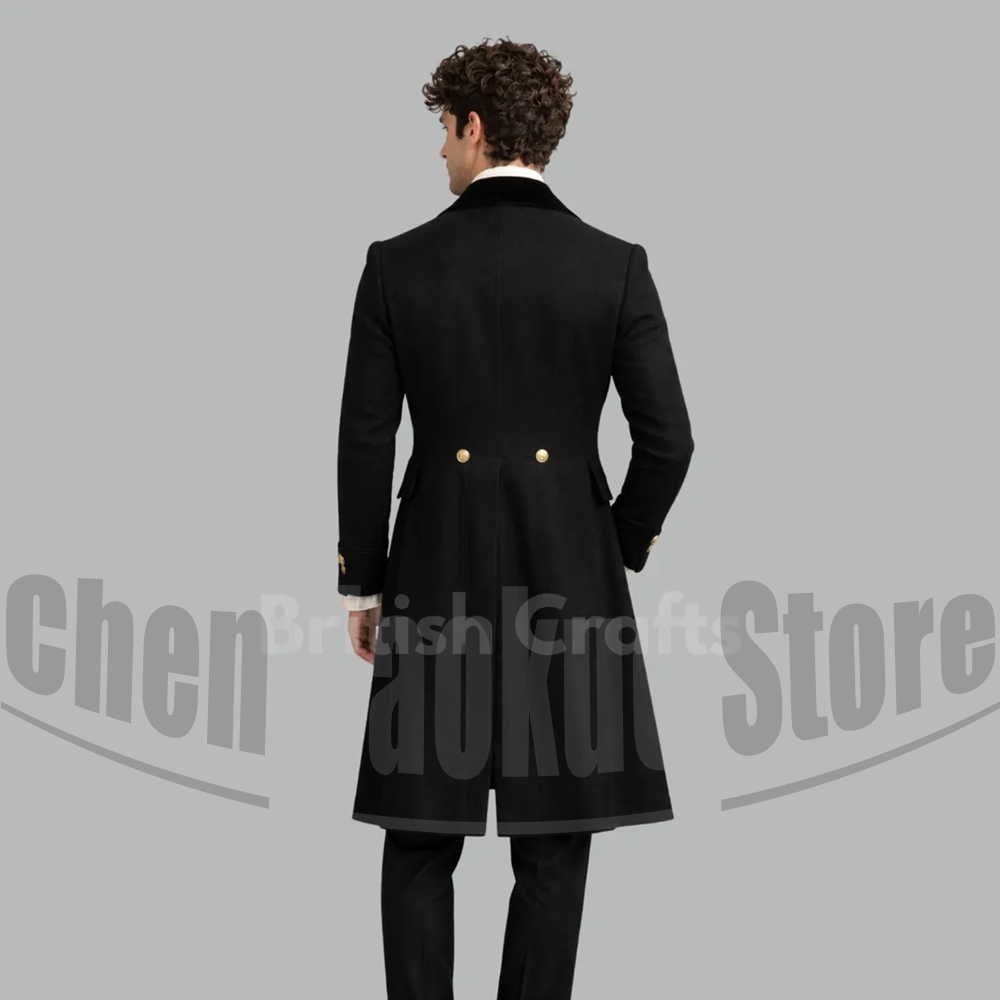 Czarny Męski Forniwal Wiktoria – Victorian Men'S Formal Wear recenzja i cena