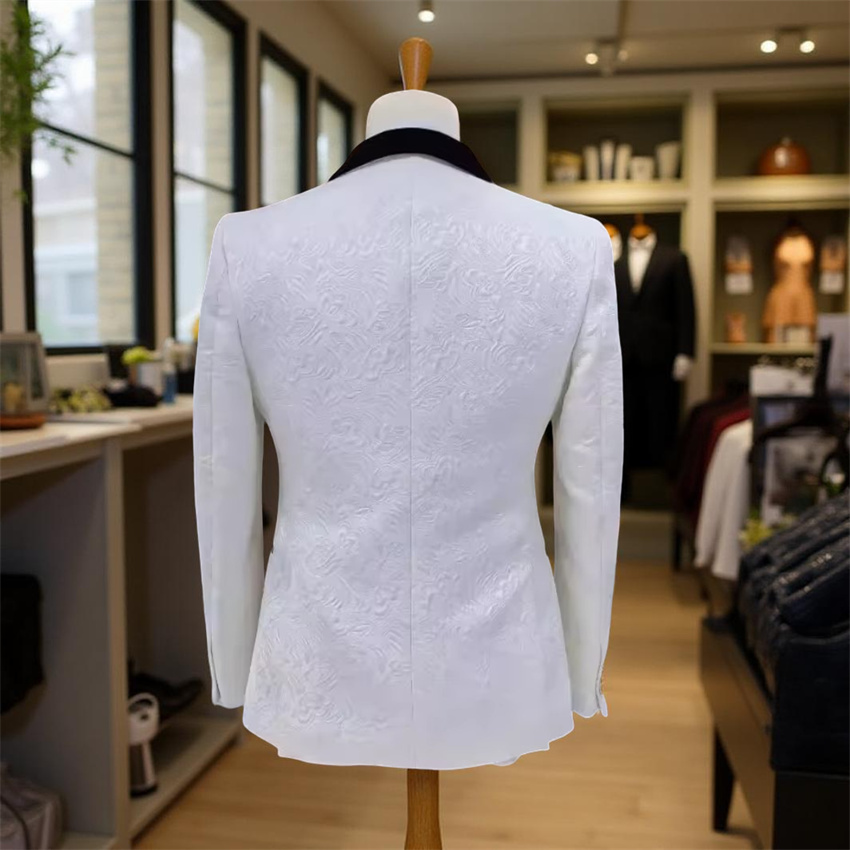 3-częściowy garnitur ślubny mę – Men Formal Wear 2025 recenzja i cena