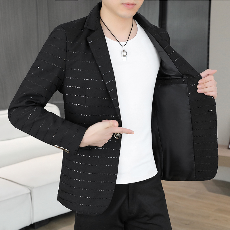 Męska marynarka z cekinami, lu – High End Men'S Formal Wear recenzja i cena