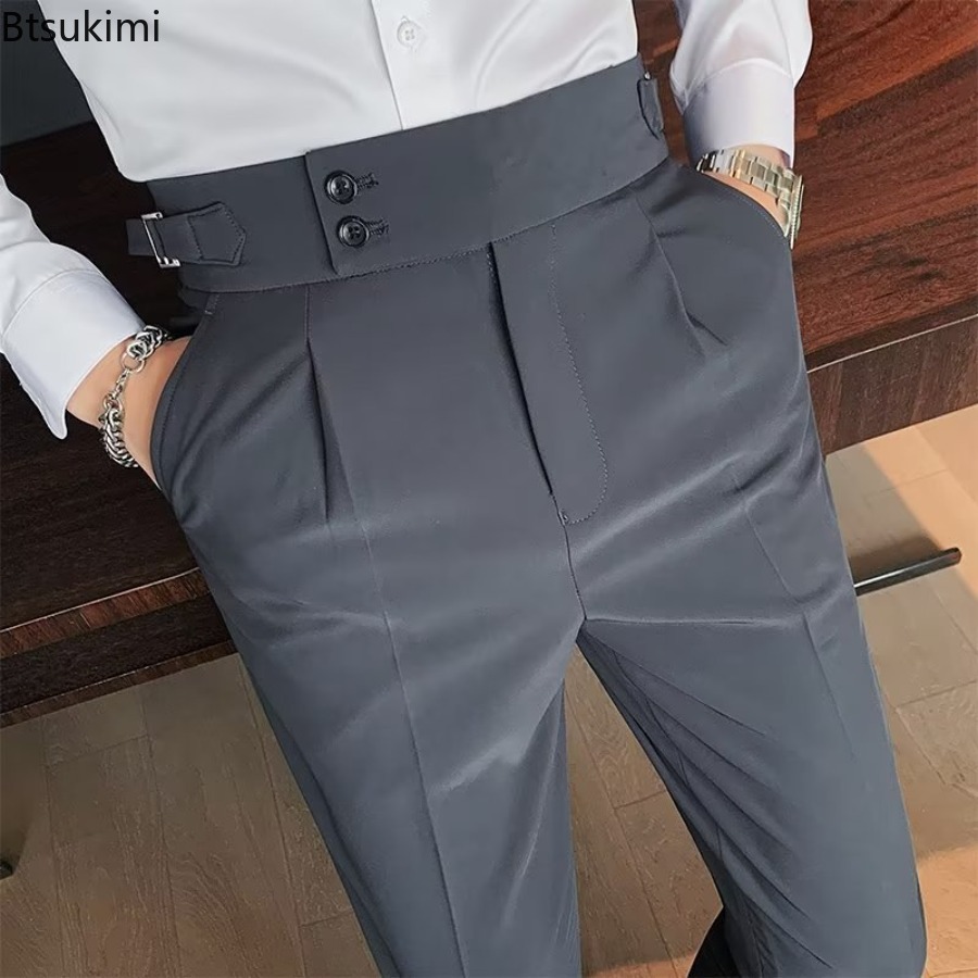 Nowe męskie spodnie garniturow – Men'S Formal Wear Accessories recenzja i cena
