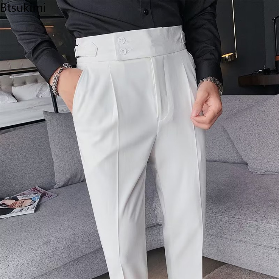 Nowe męskie spodnie garniturow – Men'S Formal Wear Accessories recenzja i cena