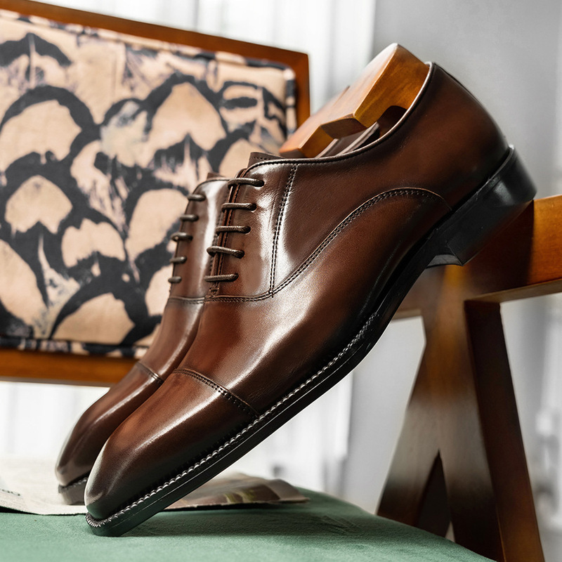Eleganckie męskie buty bizneso – High End Men'S Formal Wear recenzja i cena